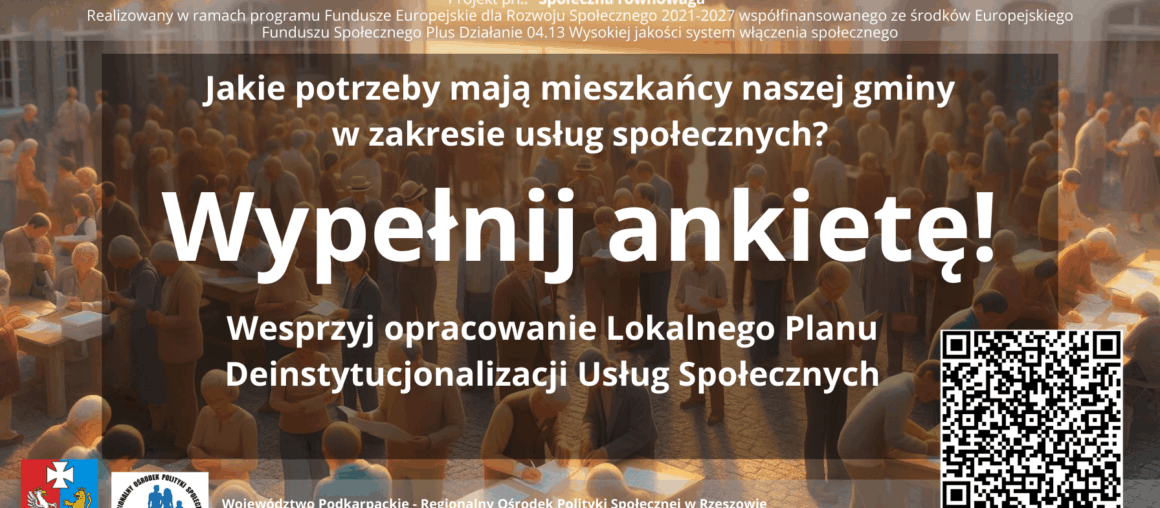 LOKALNY PLAN DEINSTYTUCJONALIZACJI USŁUG SPOŁECZNYCH