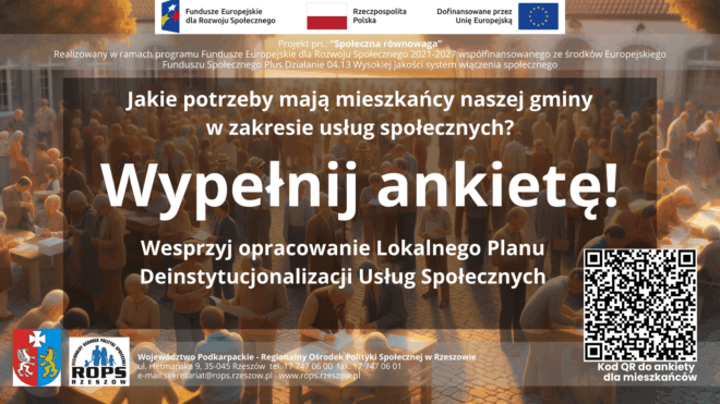 LOKALNY PLAN DEINSTYTUCJONALIZACJI USŁUG SPOŁECZNYCH